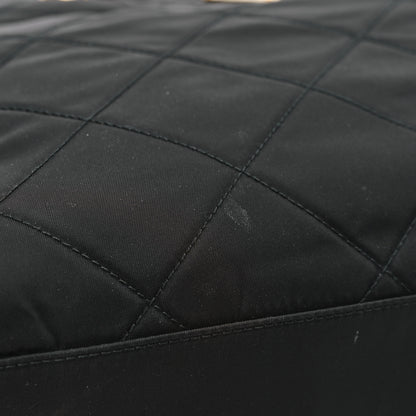 Prada Re-Nylon Impuntu Quilted Re-Edition 1995 Chaine Medium Tote Bag Black 11 of 11