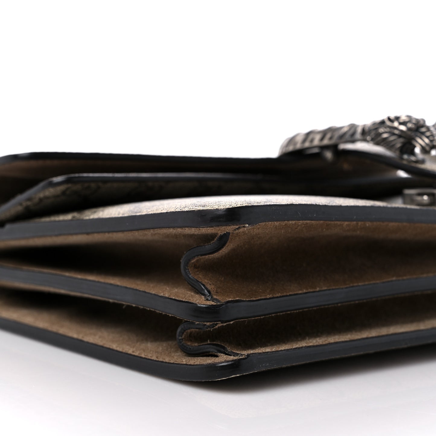 GG Supreme Monogram Small Dionysus Shoulder Bag Taupe