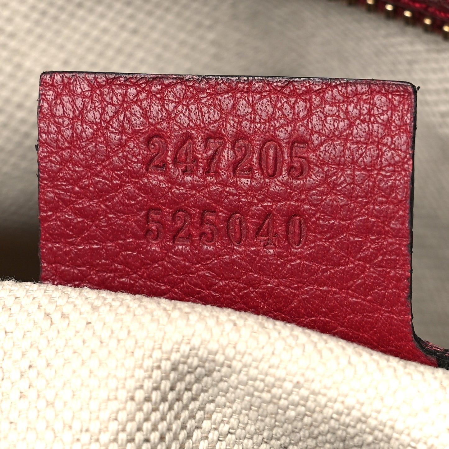 Monogram Cellarius Calfskin Vintage Web Medium Boston Beige Ebony Soft Burgundy Peonia Flower