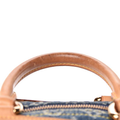 Louis Vuitton Monogram Denim Neo Speedy Blue 15 of 19
