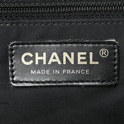 Chanel Nylon Medium Travel Tote Black 6 of 10