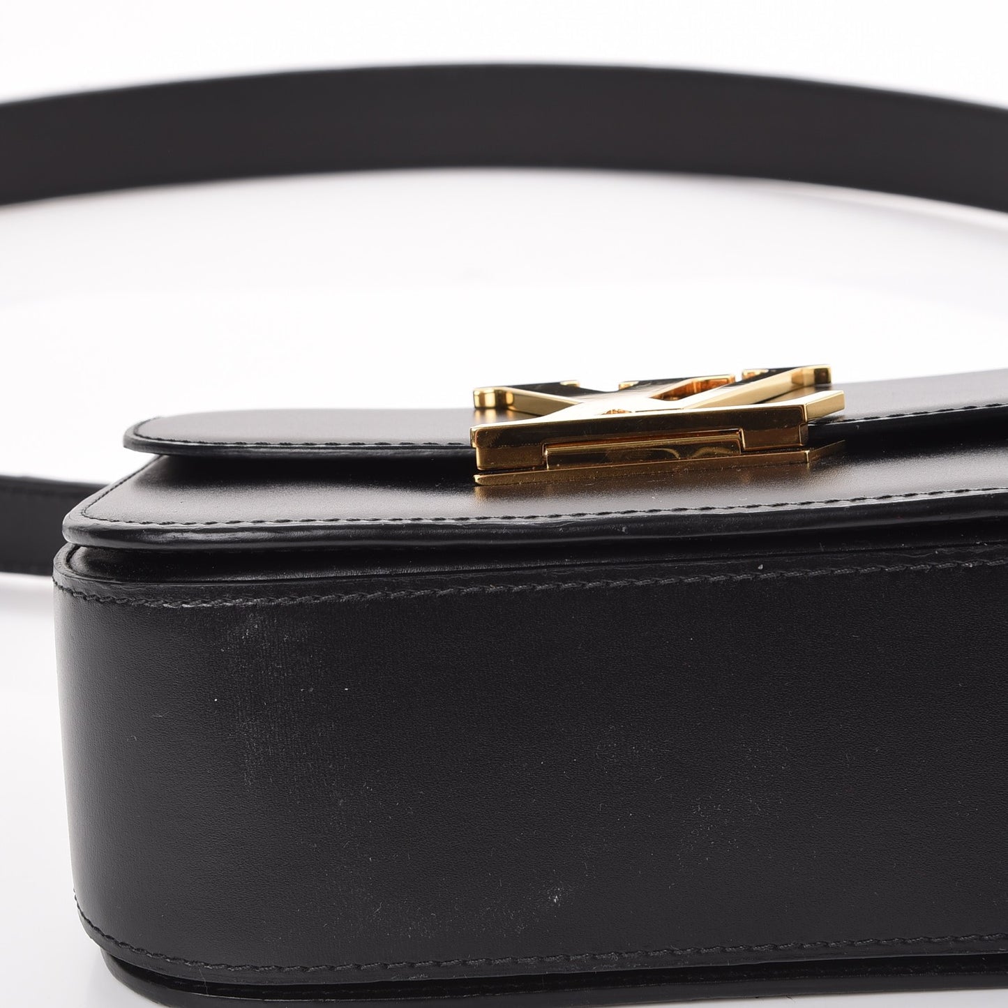 Box Calfskin Vivienne LV Black