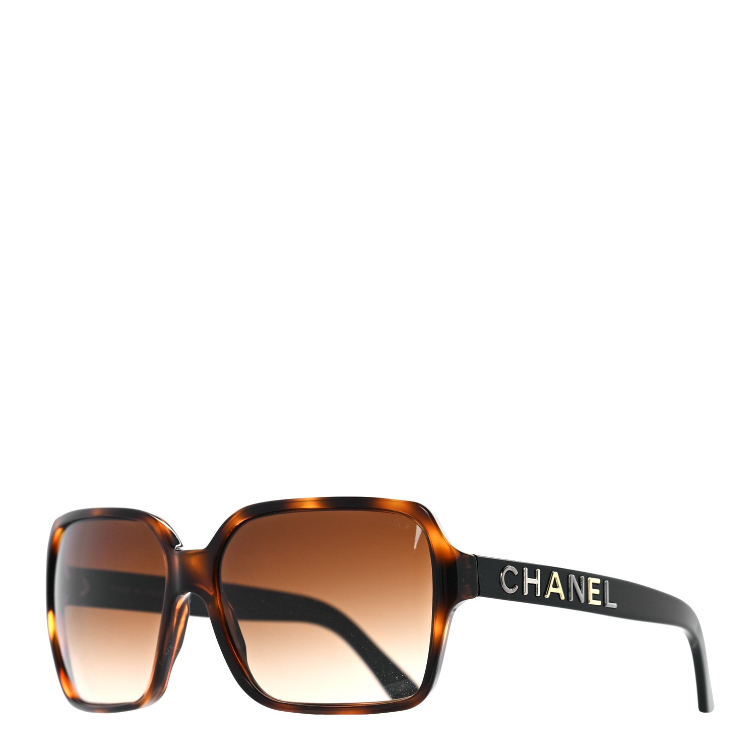 Chanel Acetate Polarized Square Sunglasses 5139 Tortoise 1 of 7