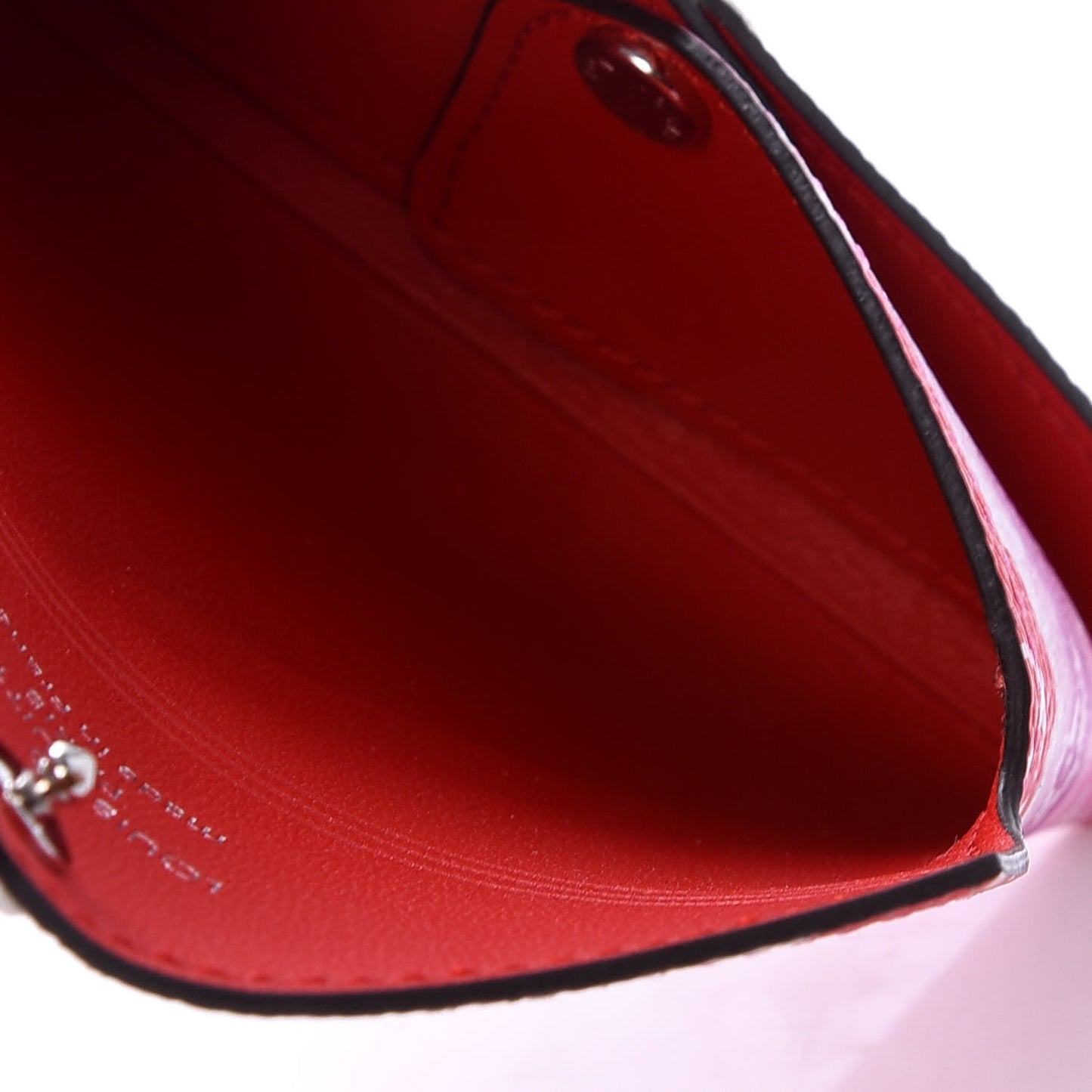 Monogram Escale Small Kirigami Pochette Insert Red