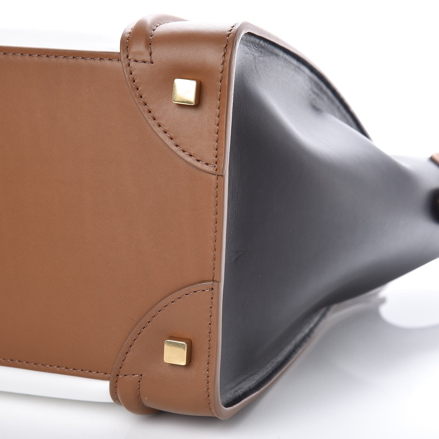 Celine Smooth Calfskin Mini Tri-Color Luggage Brown 11 of 11