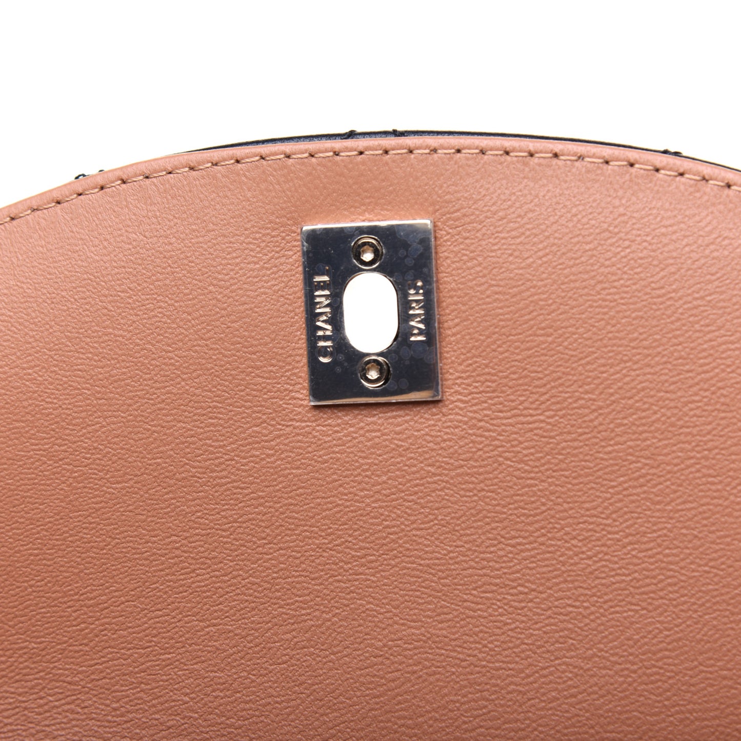 Lambskin Mixed Fibers Quilted Cocovado Flap Black