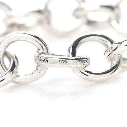 Tiffany Sterling Silver Oval Clasping Link Bracelet 4 of 4