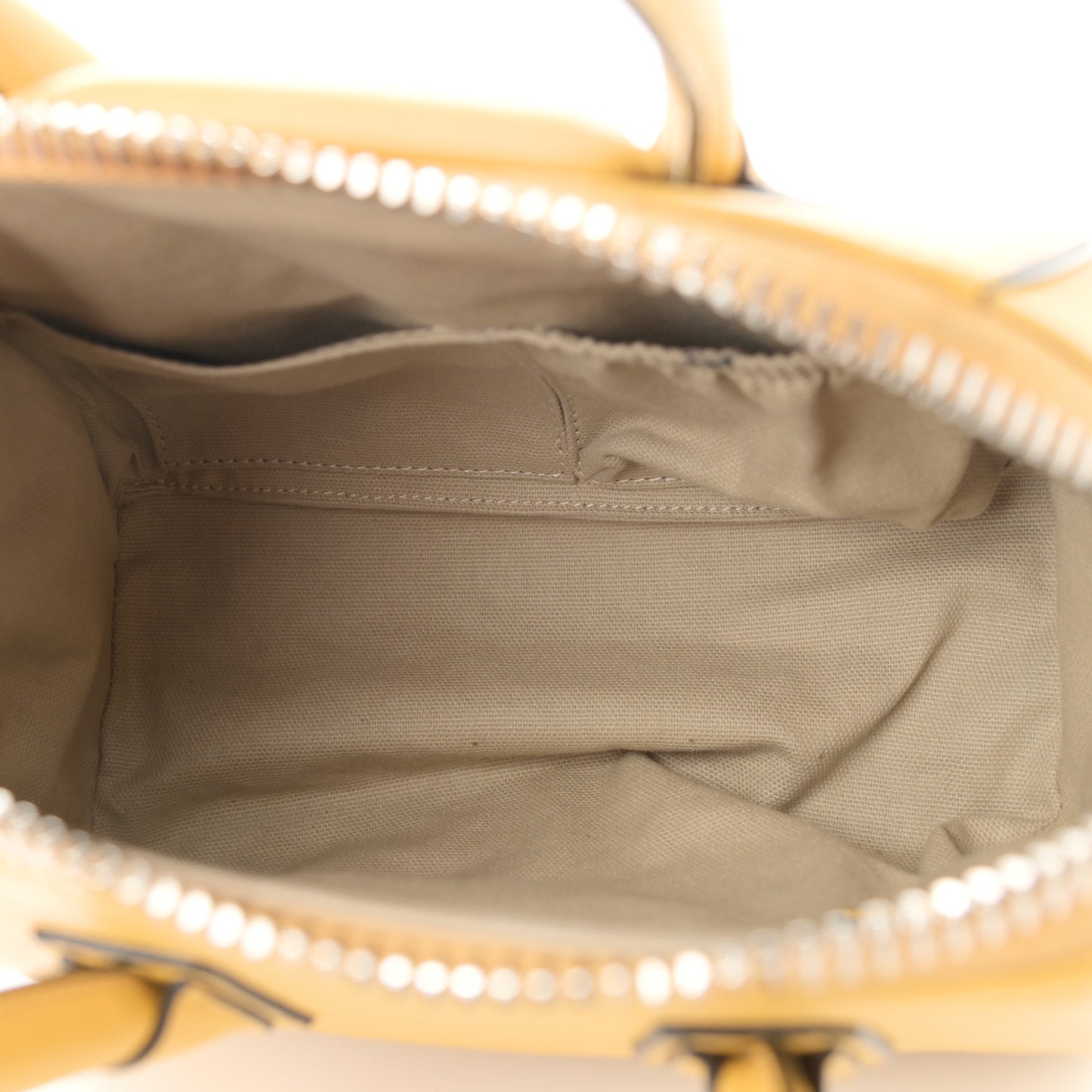 Sugar Goatskin Mini Antigona Yellow