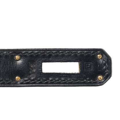 Hermes Box Kelly Sellier 28 Black 7 of 15