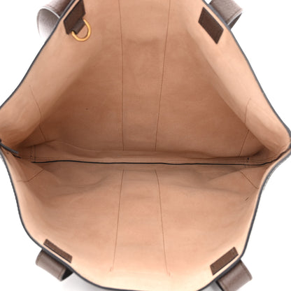 Gucci GG Supreme Monogram Web Large Ophidia Vertical Shopping Tote Brown 5 of 10