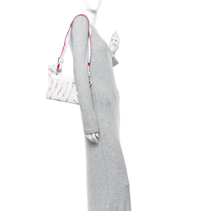 Christian Louboutin Canvas Gaagal Spikes Funky Crossbody Bag Multi Leche 2 of 13