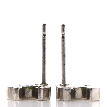 Chanel CC Earrings Silver 3 of 5