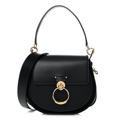 Chloe Calfskin Medium Tess Bag Black 1 of 21