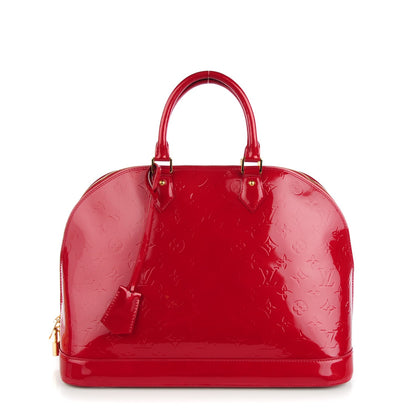 Louis Vuitton Vernis Alma GM Pomme D'Amour 1 of 8