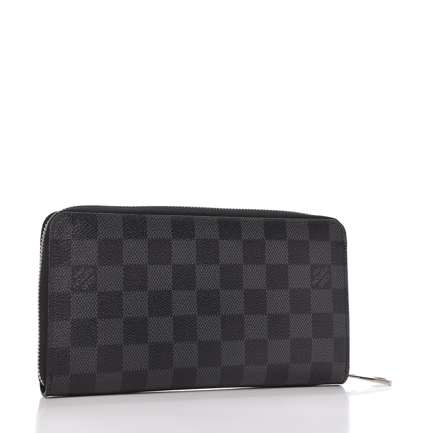 Louis Vuitton Damier Graphite Illustre Zippy Organizer Wallet 3 of 9