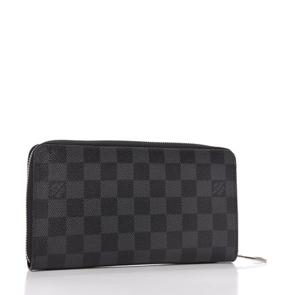 Louis Vuitton Damier Graphite Illustre Zippy Organizer Wallet 3 of 9