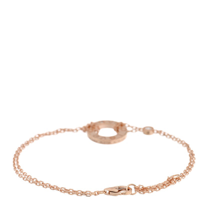Cartier 18K Pink Gold Diamond LOVE Bracelet 2 of 3