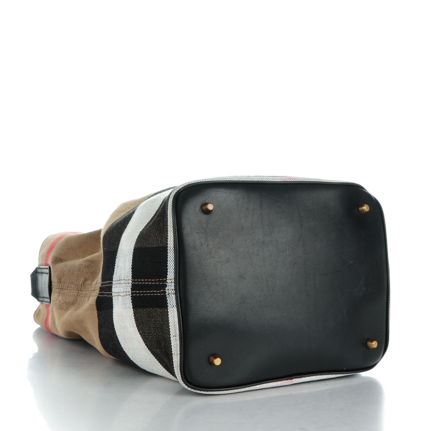 Canvas Mega Check Medium Ashby Black