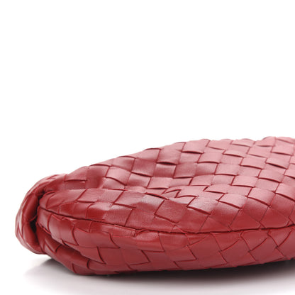 Bottega Veneta Nappa Intrecciato Mini Jodie Dark Red 8 of 9