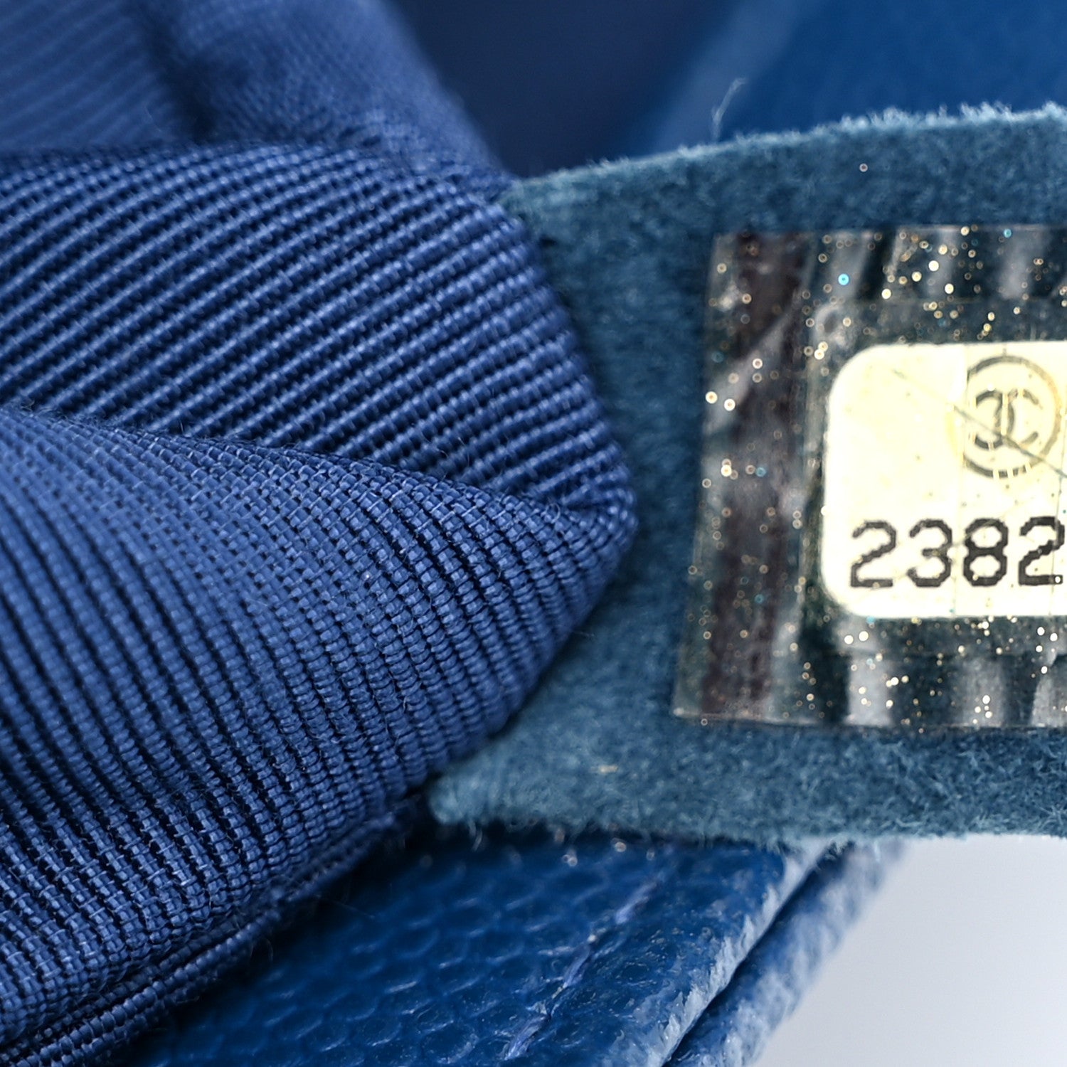 Chanel Caviar Quilted Medium Boy Flap Blue 7 of 11