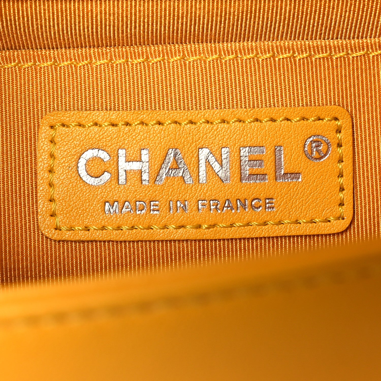 Chanel Lambskin Quilted Medium Boy Flap Yellow 6 of 10