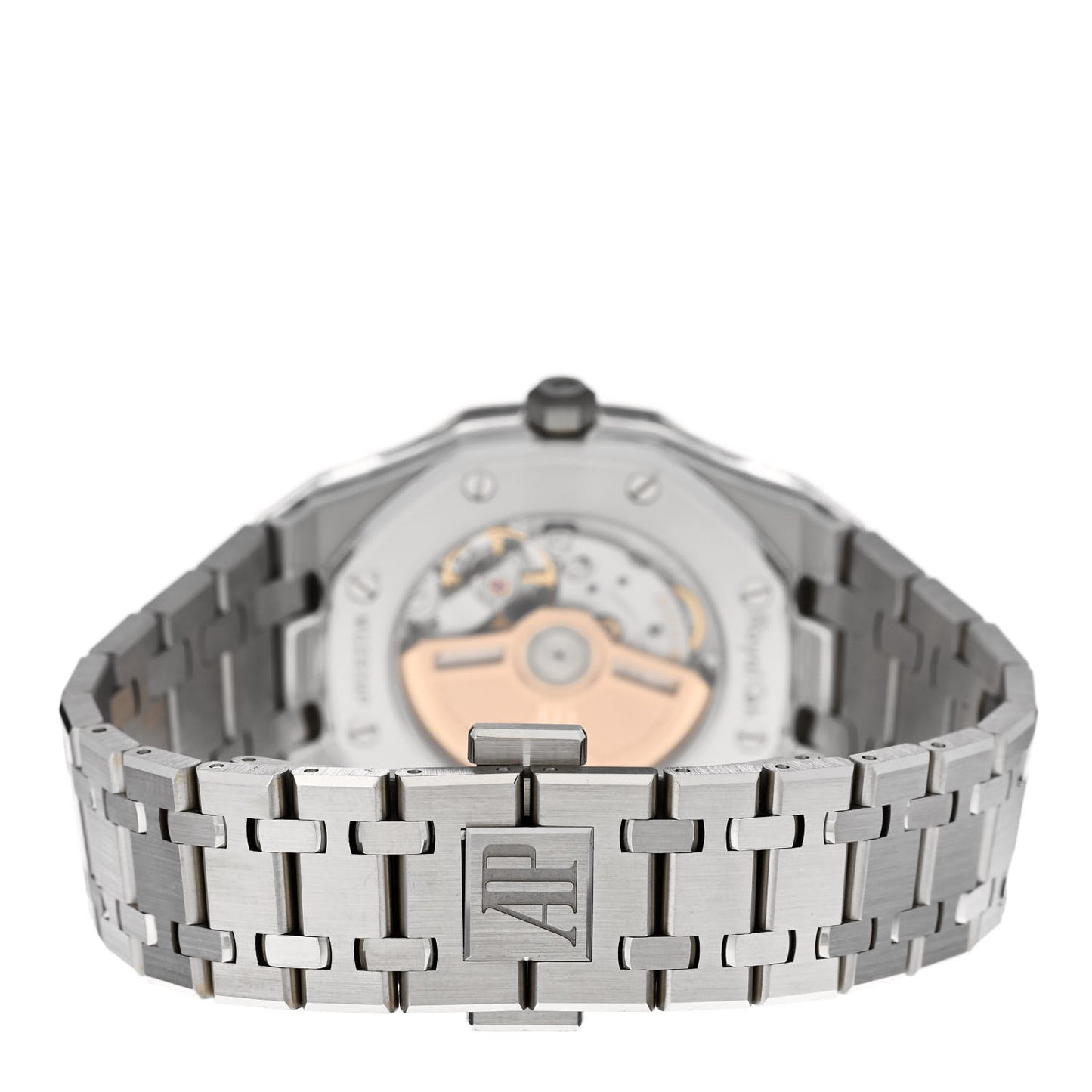 AUDEMARS PIGUET Stainless Steel Diamond 34mm Royal Oak Automatic Watch Blue 77451ST.ZZ.1361ST.04