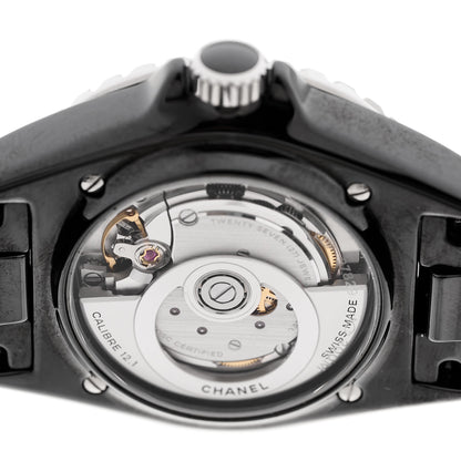 Chanel Stainless Steel Ceramic 38mm J12 Phantom Automatic Watch Black 4 of 4