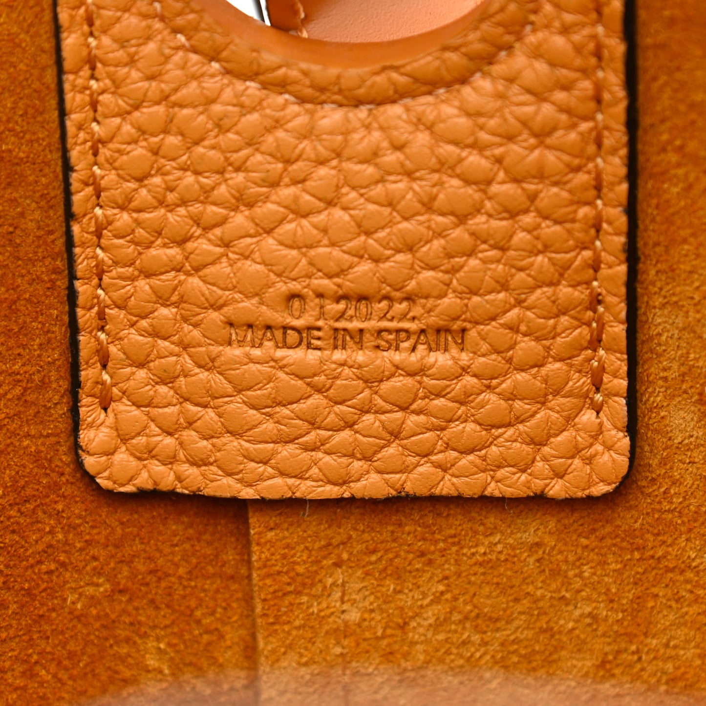 Calfskin Small Balloon Bucket Bag Saffron Yellow