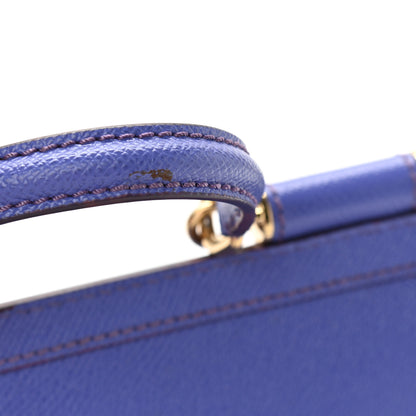 Dolce & Gabbana Dauphine Small Miss Sicily Satchel Purple 9 of 12
