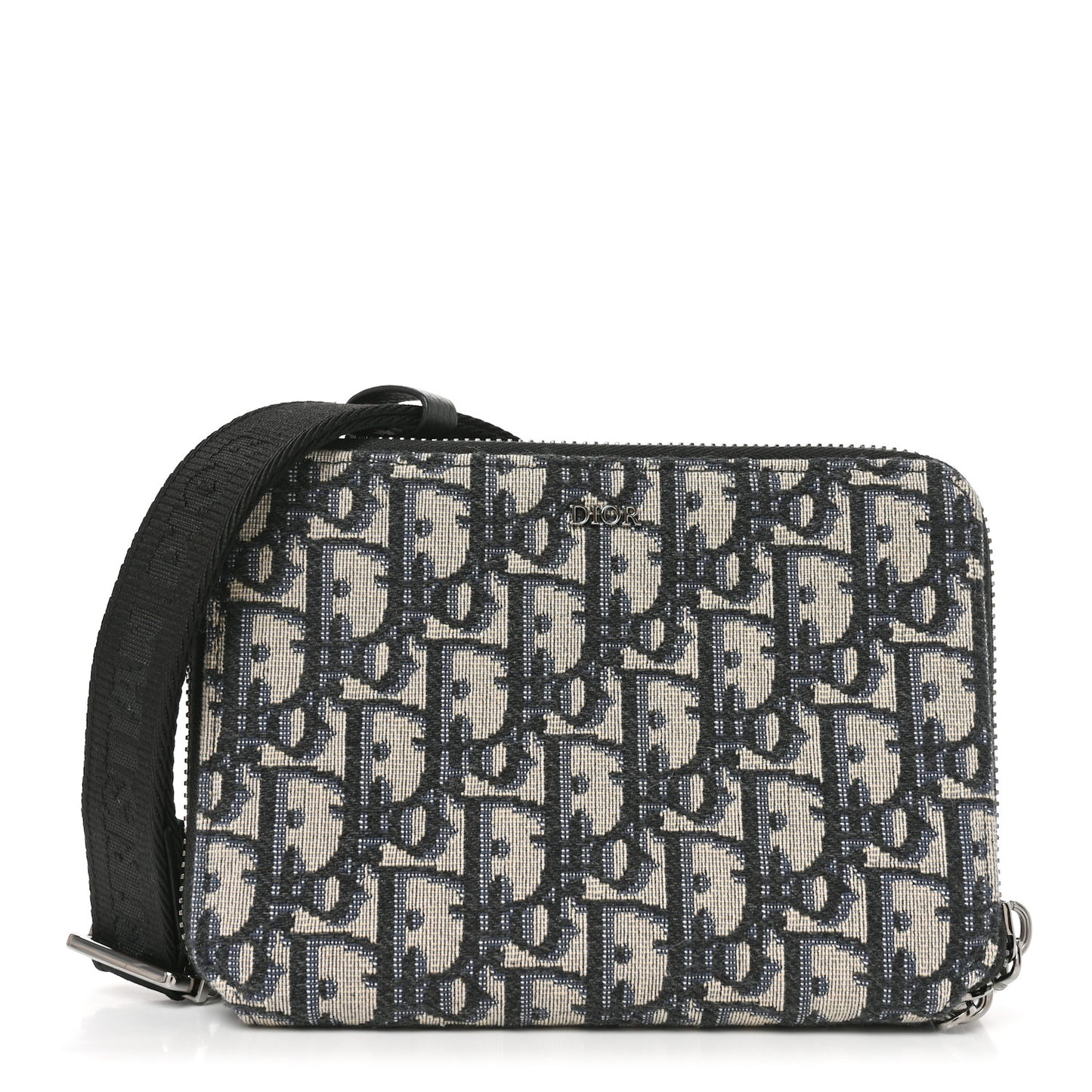 Oblique Pouch Navy Blue