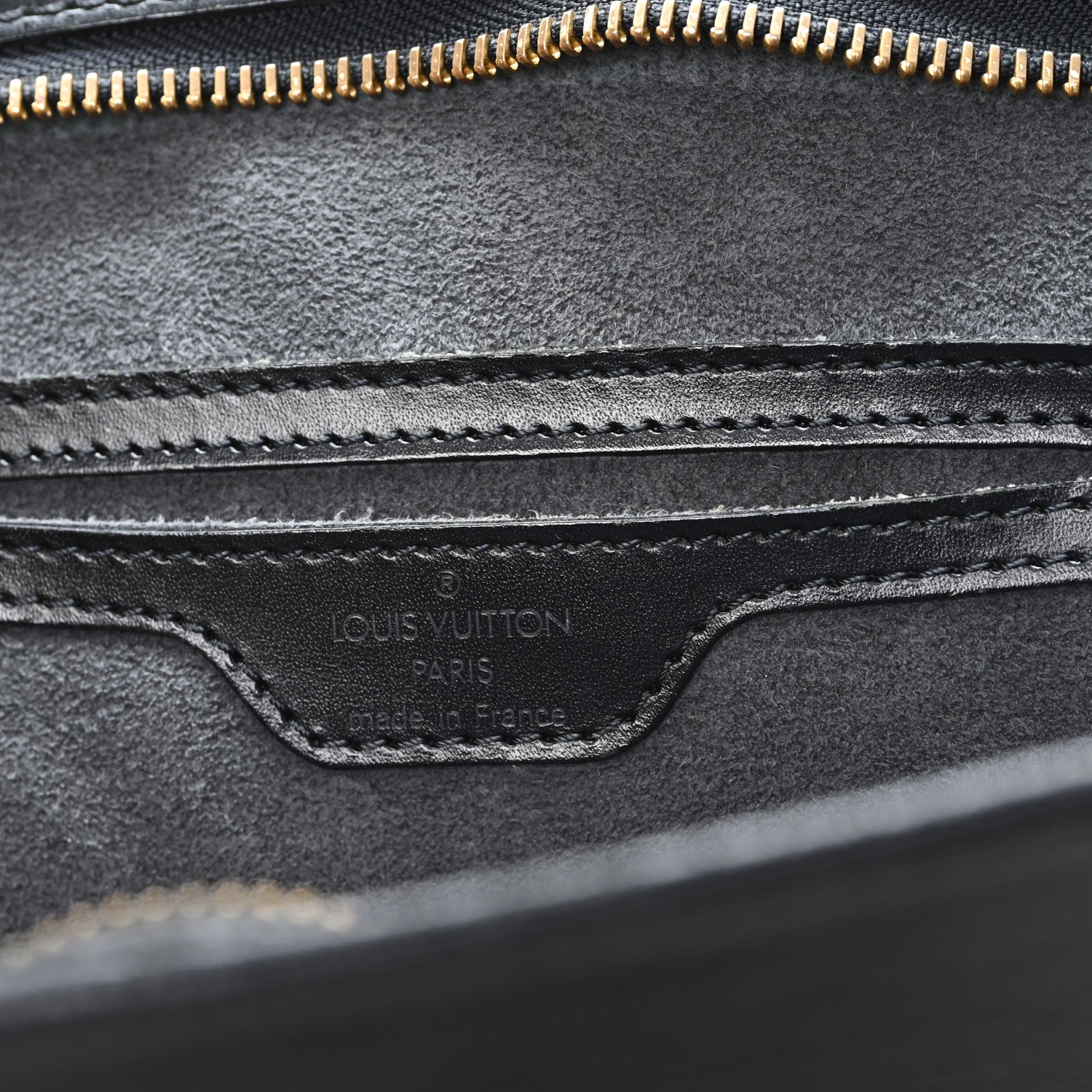 Louis Vuitton Epi Saint Jacques PM Black 6 of 10