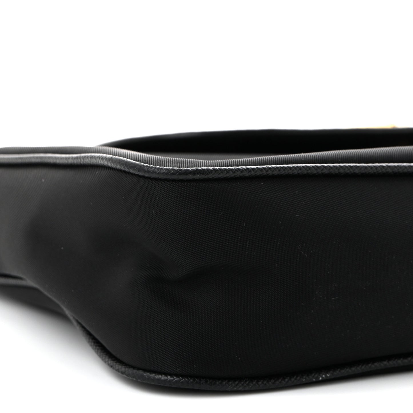 Tessuto Nylon Saffiano Crossbody Bag Black
