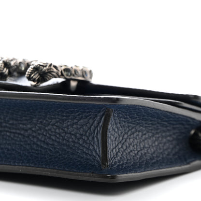 Gucci Dollar Calfskin Crystal Super Mini Dionysus Shoulder Bag Blue Agata Black Diamond 9 of 9