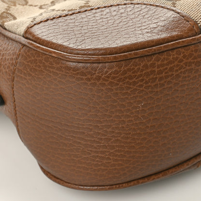 Gucci Monogram Mini Bree Messenger Bag Beige Tabacco 9 of 11