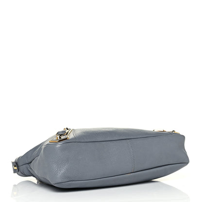 Balenciaga Chevre Gold Metallic Edge Hardware Town Bleu Acier 4 of 10