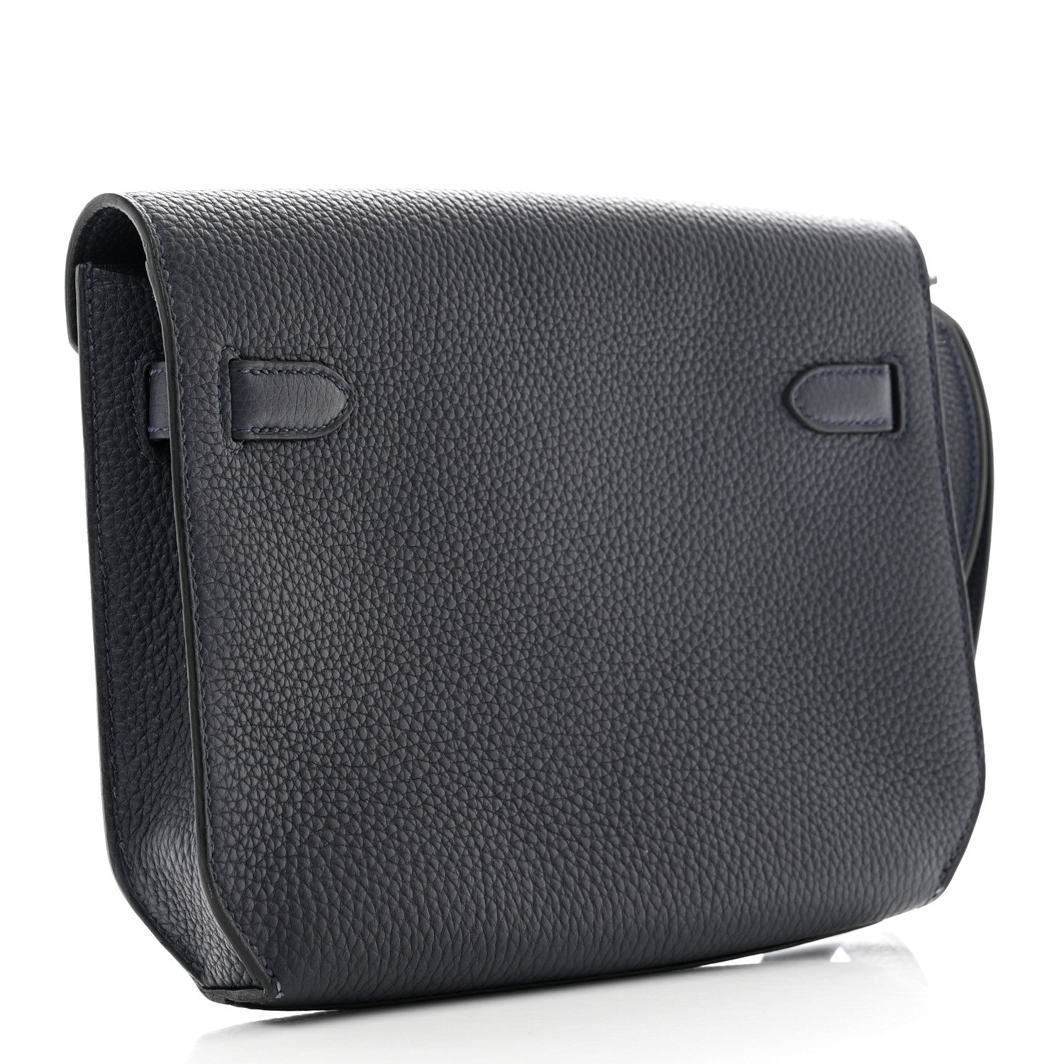 Hermes Togo Kelly Depeches 25 Pouch Bleu Nuit 4 of 8