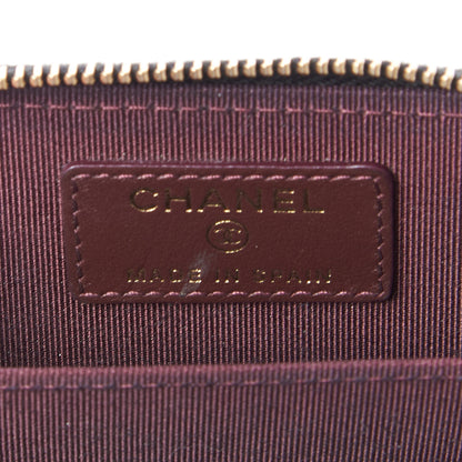 Chanel Caviar Quilted Zip Coin Purse Black 7 of 8