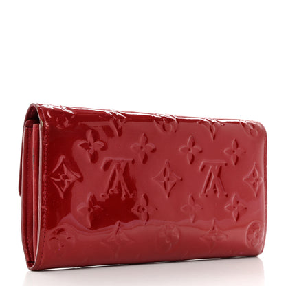 Louis Vuitton Vernis Sarah Wallet Pomme D'Amour 3 of 10