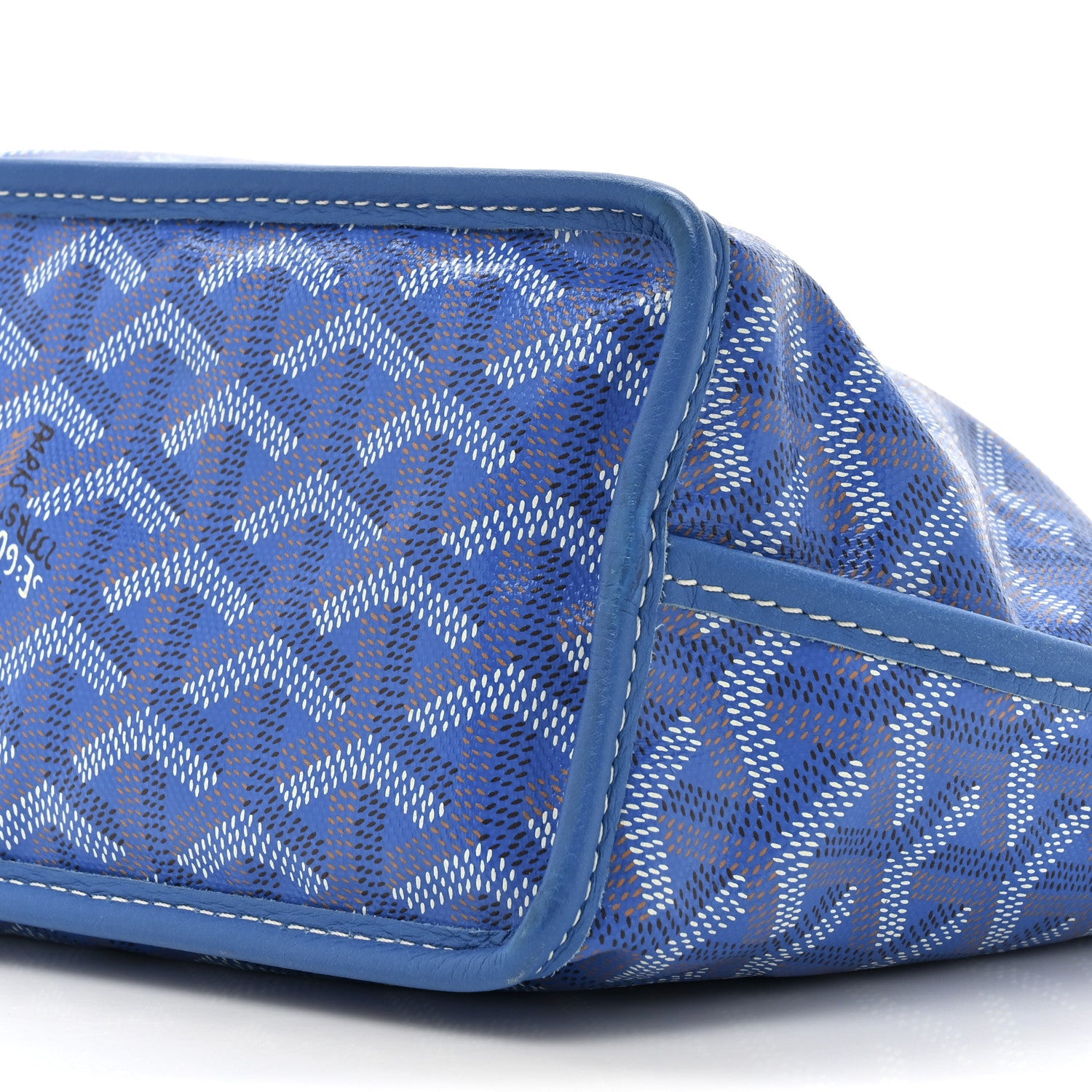Goyard Goyardine Reversible Mini Anjou Sky Blue 15 of 23