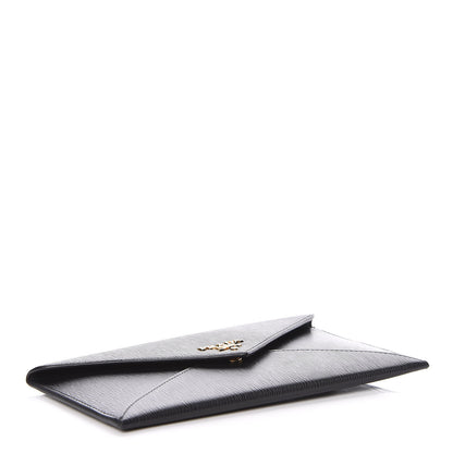 Prada Vitello Move Envelope Wallet Black 4 of 8