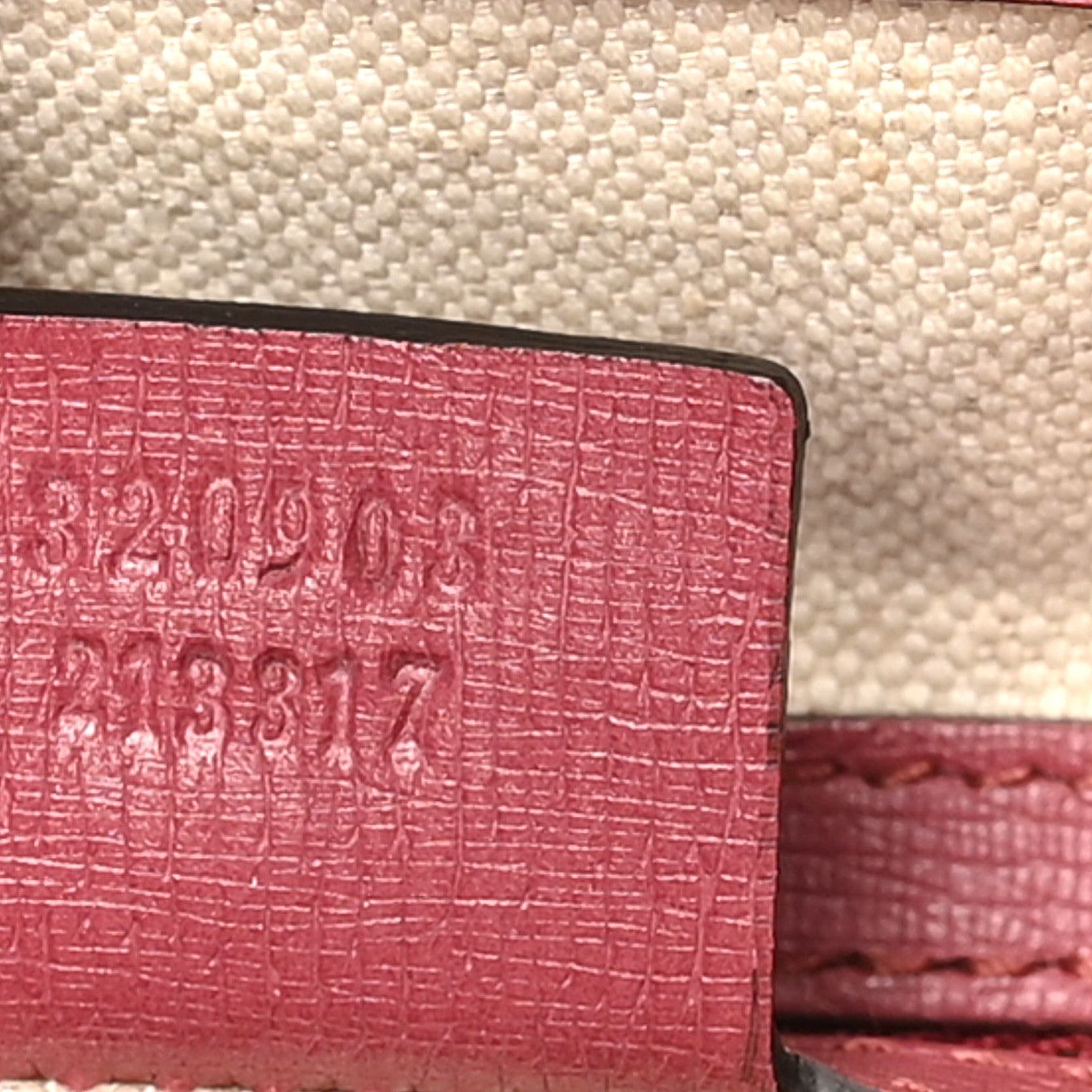 Textured Calfskin Large Bright Bit Tote Pink