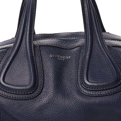 Givenchy Waxy Grained Calfskin Medium Nightingale Deep Blue 10 of 10