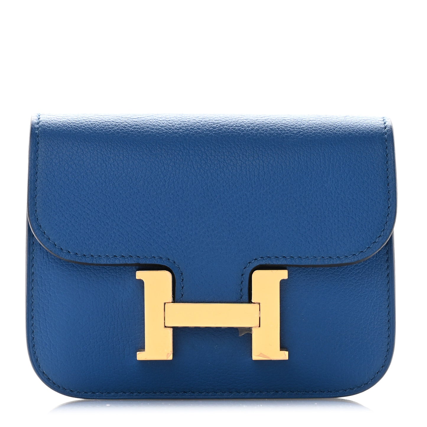 Evercolor Constance Slim Wallet Bleu France