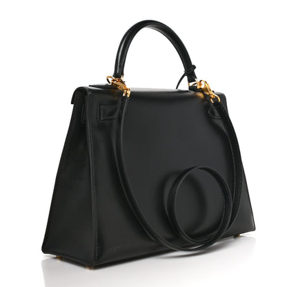 Hermes Box Kelly Sellier 28 Black 3 of 10