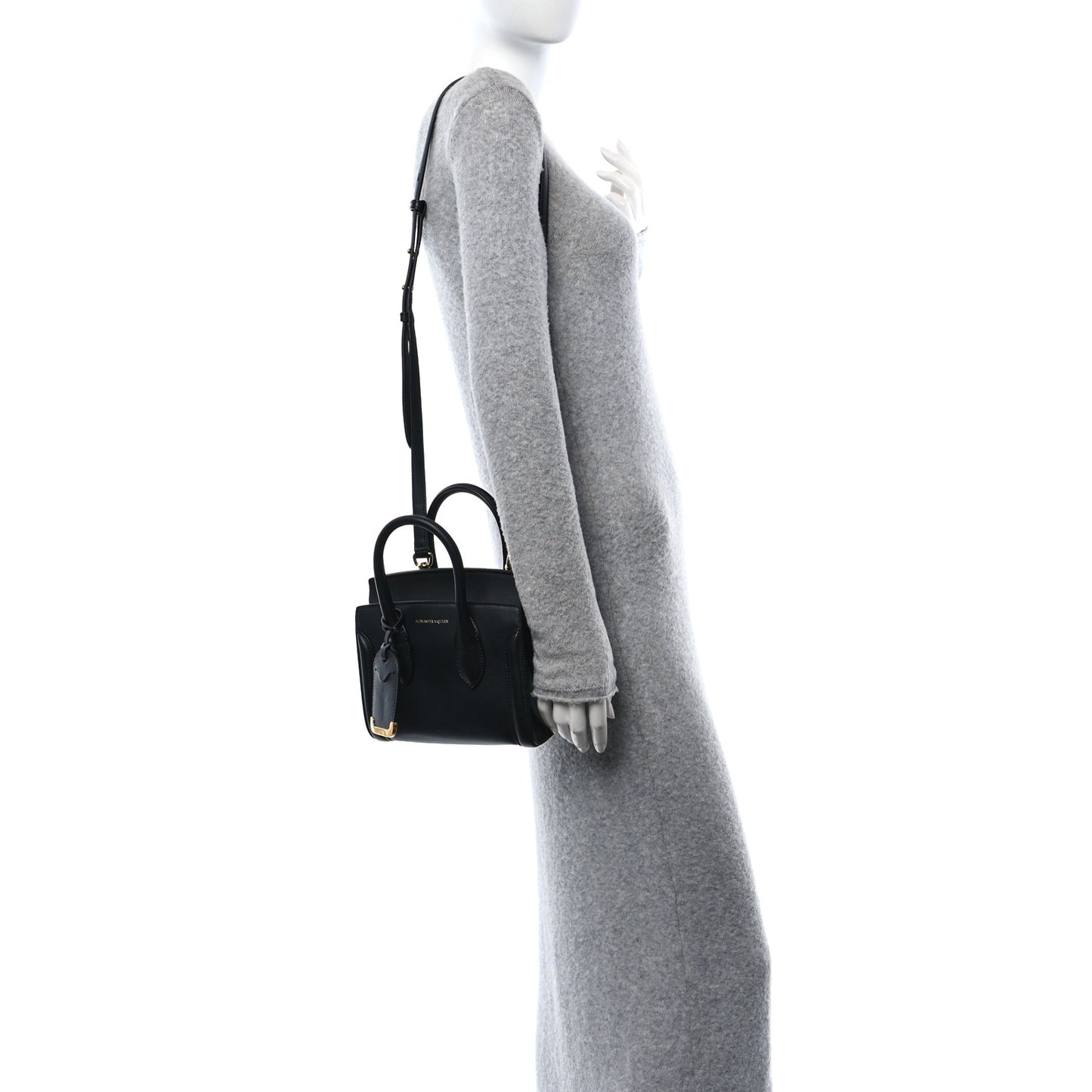 Calfskin Mini Heroine 21 Black