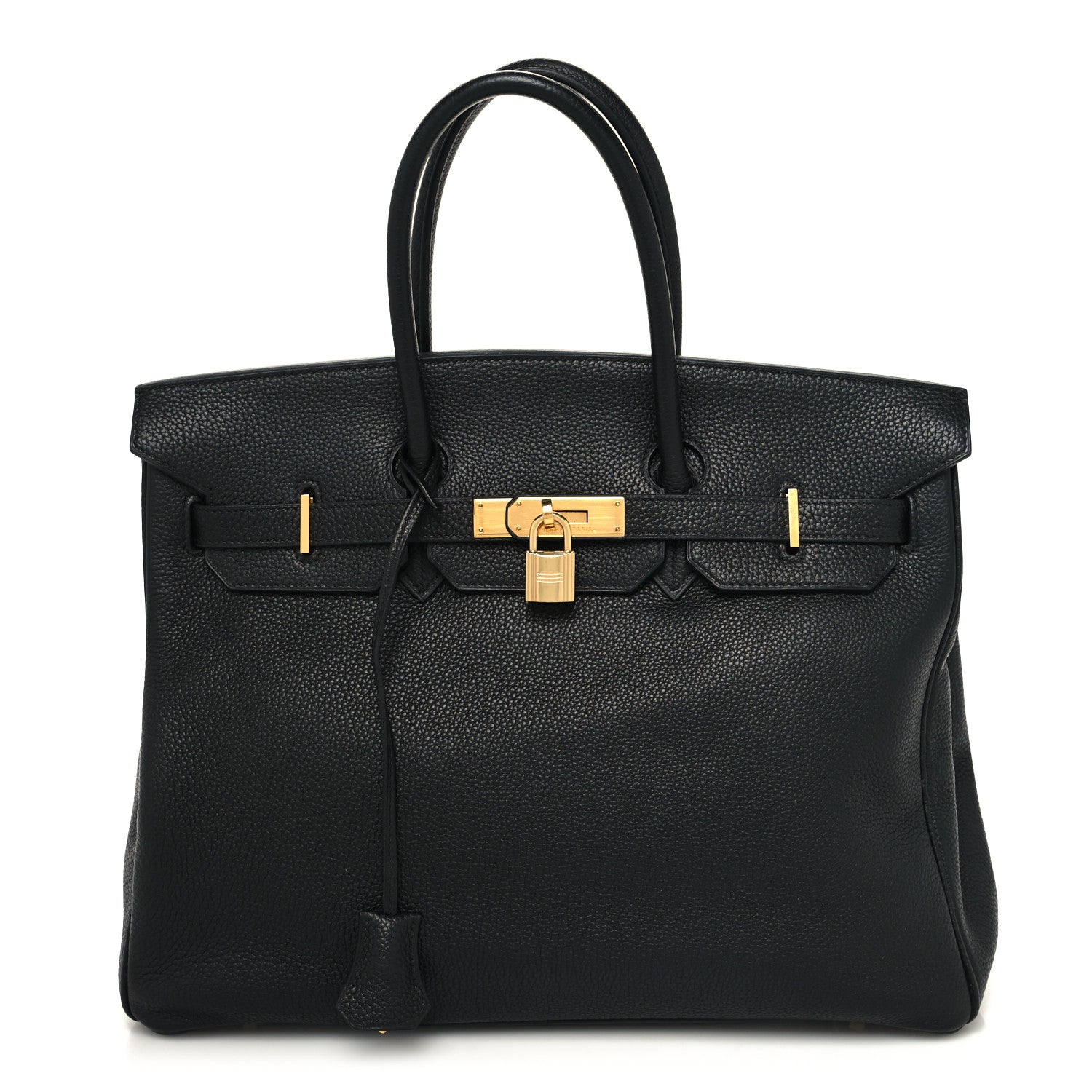 Hermes Taurillon Clemence Birkin 35 Black 1 of 11