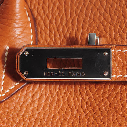 Hermes Taurillon Clemence Birkin 35 Gold 16 of 25