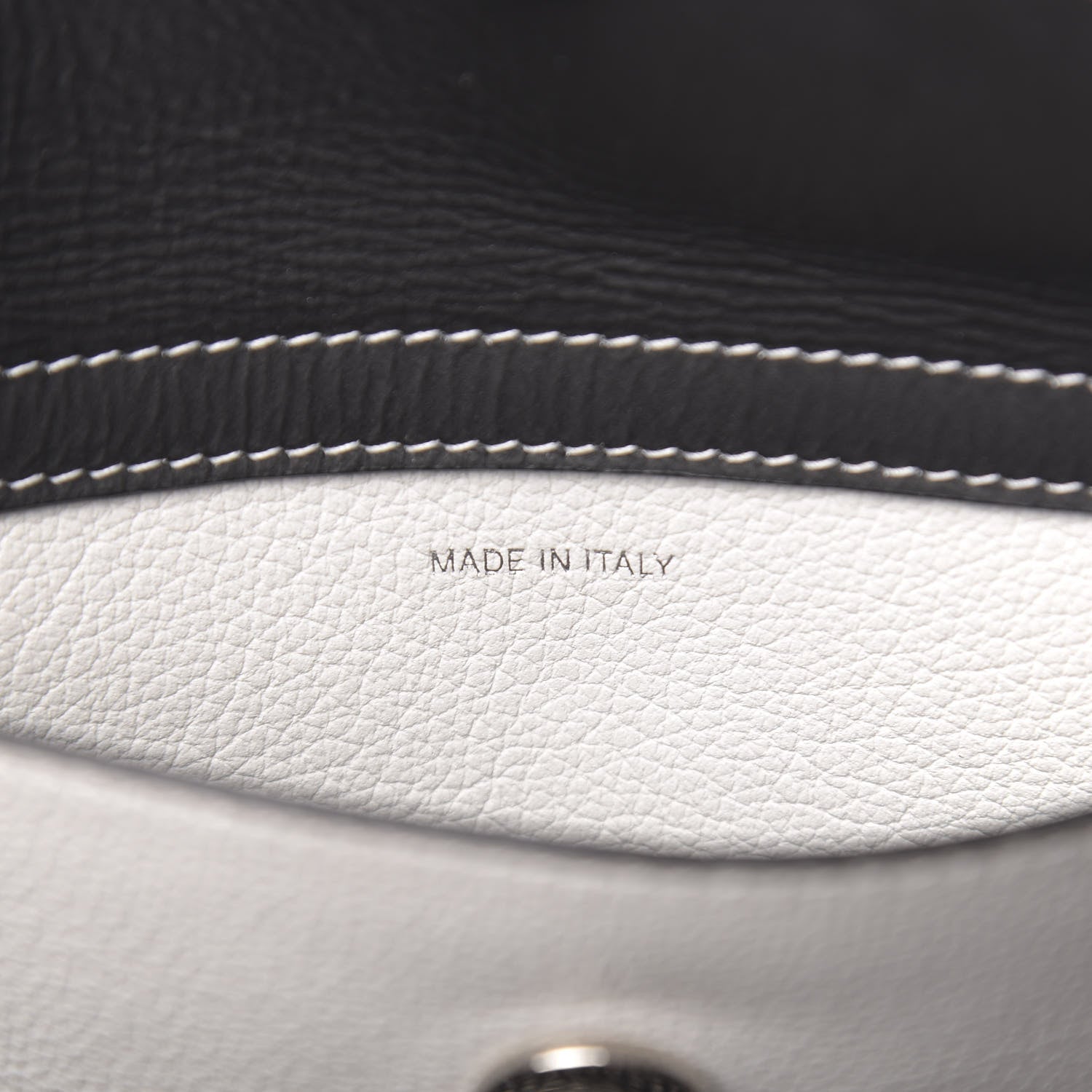 Christian Dior Calfskin Perforated Cannage Dioriva Tote White 7 of 13