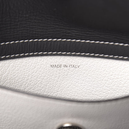 Christian Dior Calfskin Perforated Cannage Dioriva Tote White 7 of 13