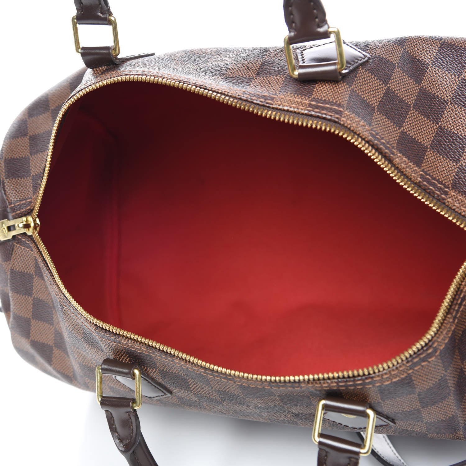 Louis Vuitton Damier Ebene Speedy Bandouliere 35 6 of 12